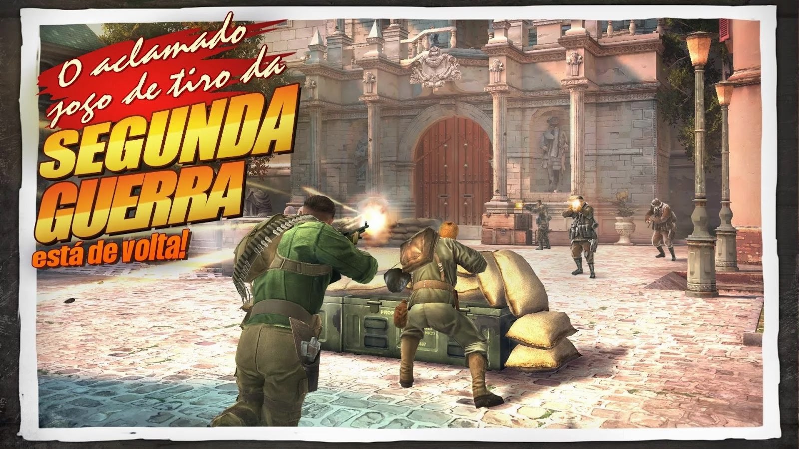 Brothers in Arms 3 v1.0.3 APK (Mod Unlimited Money) Data Obb Mundo Droid
