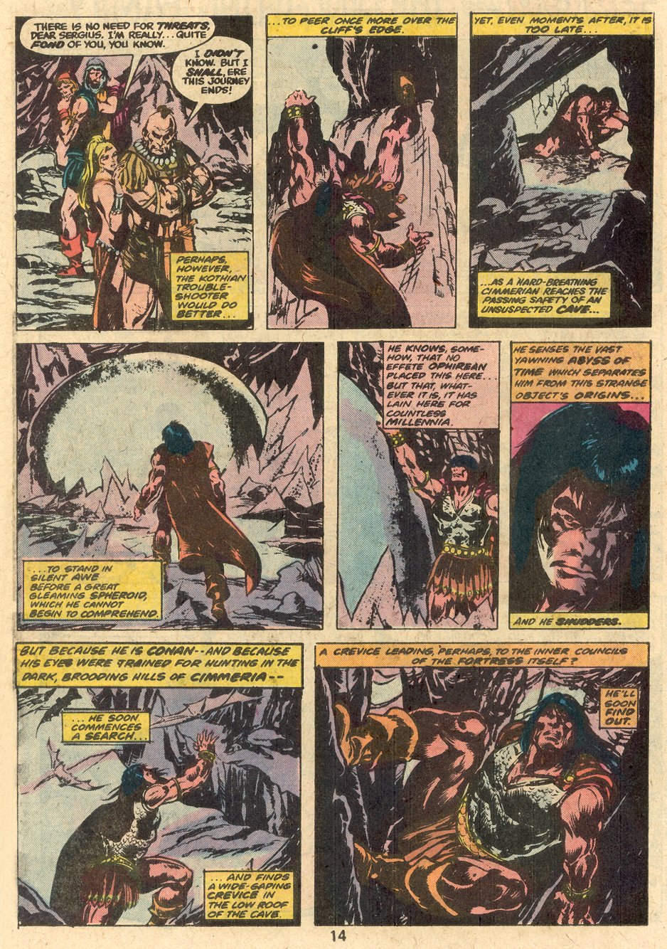 Read online Conan the Barbarian (1970) comic -  Issue # Annual 3 - 12