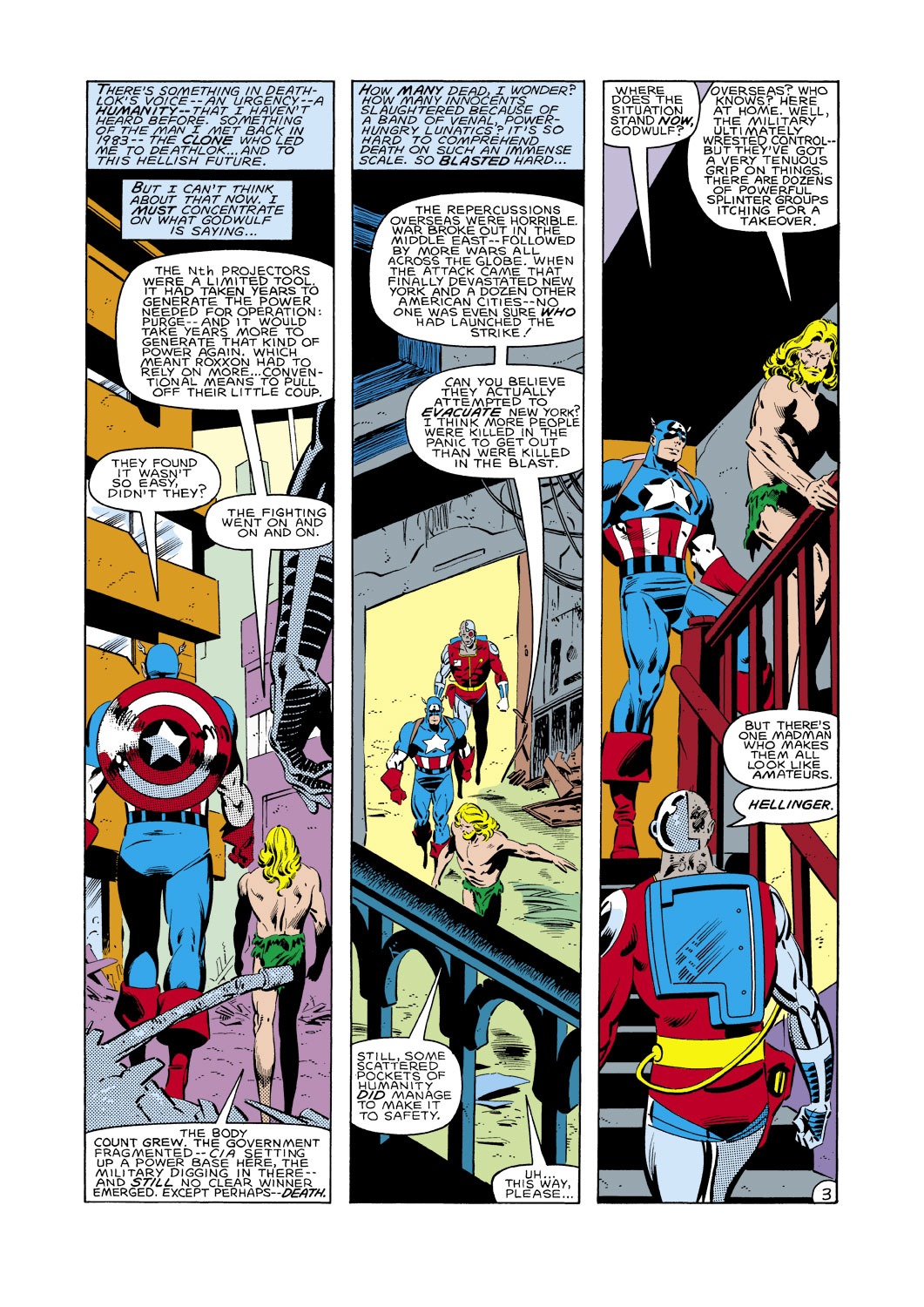 Read online Captain America (1968) comic -  Issue #288 - 4