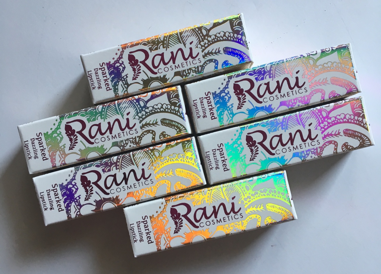 Rani Cosmetics Sparked Dazzling Lipsticks First Impression and Swatches