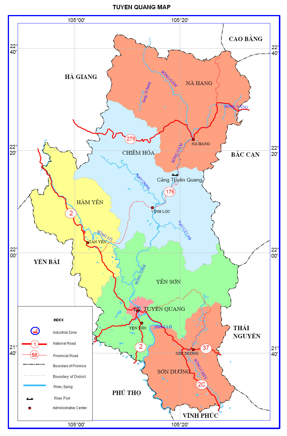 Bản đồ Xã Bình Phú, Huyện Chiêm Hóa, Tỉnh Tuyên Quang - Bản đồ Tuyên Quang