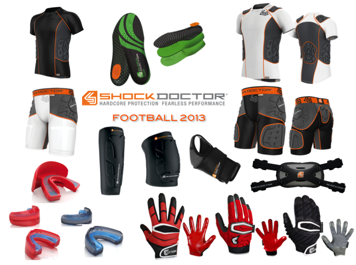 TO You All New 2013 Football Protective Apparel & Accessories From