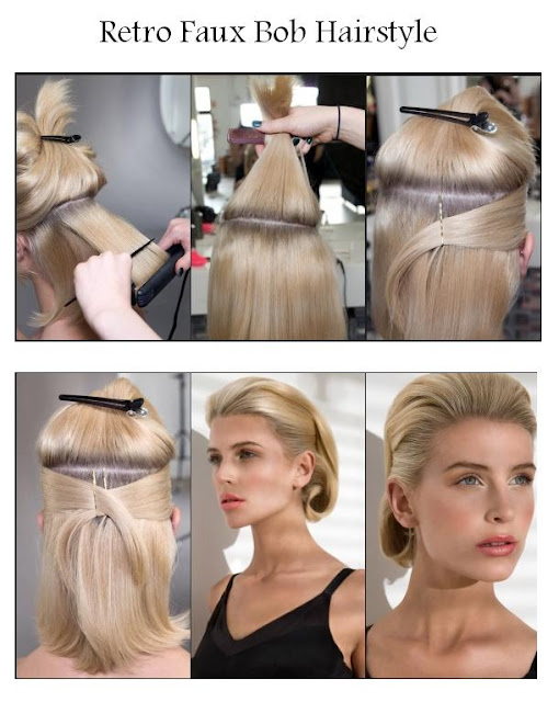 Retro Faux Bob Hairstyle