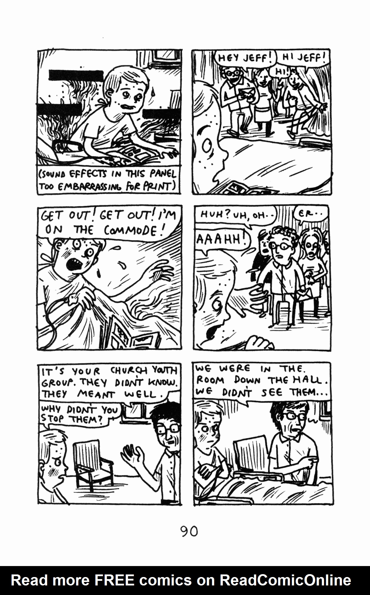 Read online Funny Misshapen Body: A Memoir comic -  Issue # TPB (Part 1) - 96
