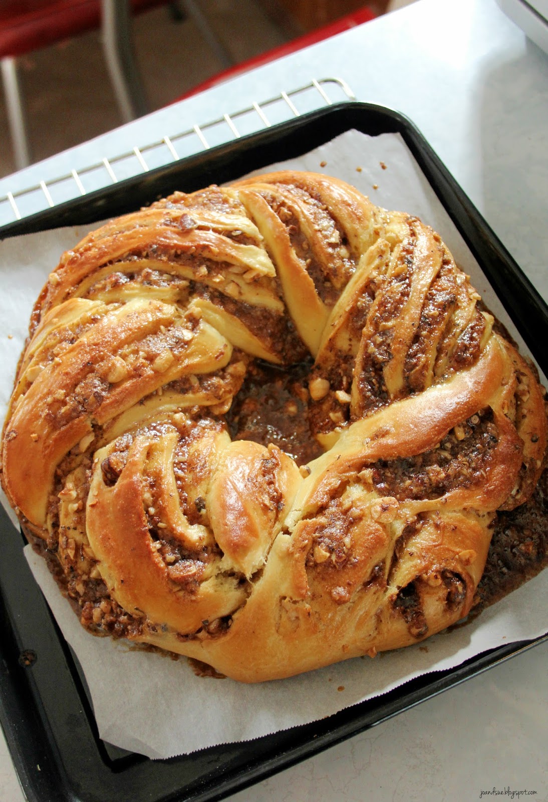 Jo and Sue Cinnamon Pecan Babka
