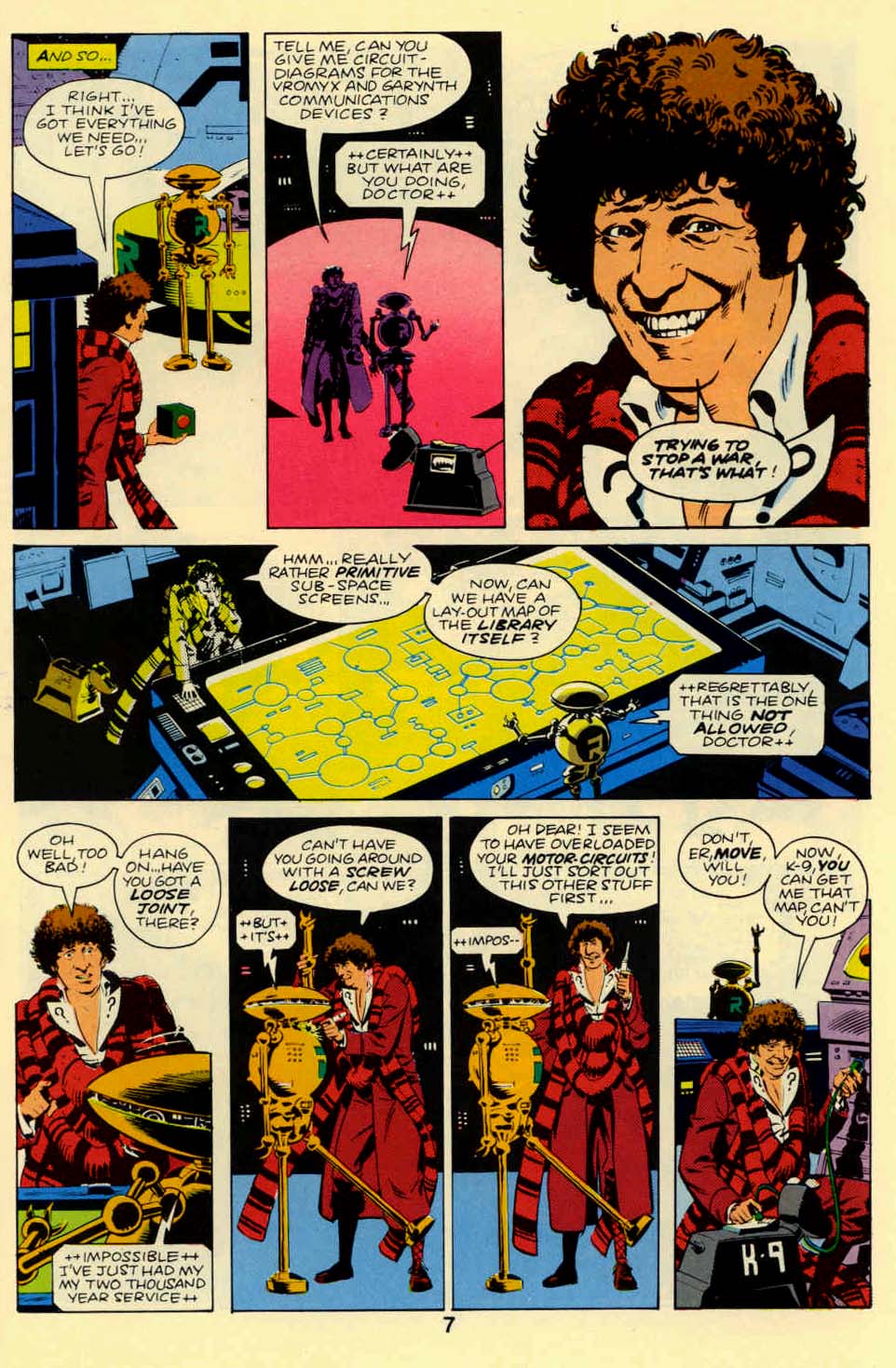 Read online Doctor Who (1984) comic -  Issue #10 - 9