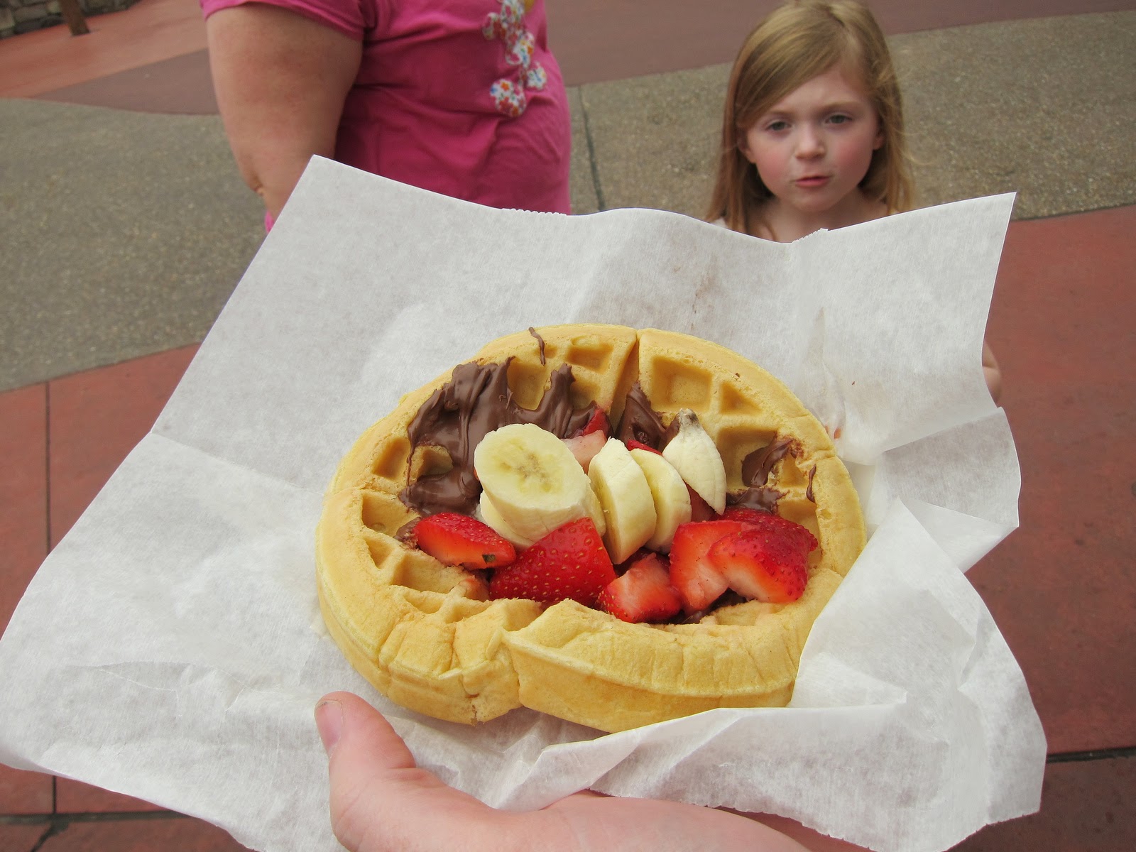 Vamos à Disney? Guloseimas Disney Nutella Waffle sandwich
