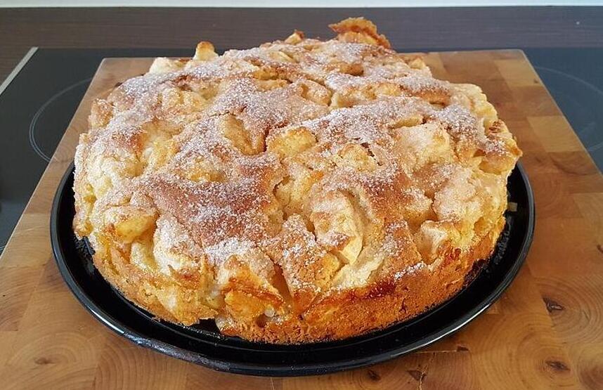 Leckere Rezepte: Mega saftiger Apfelkuchen,absolut überzeugend!