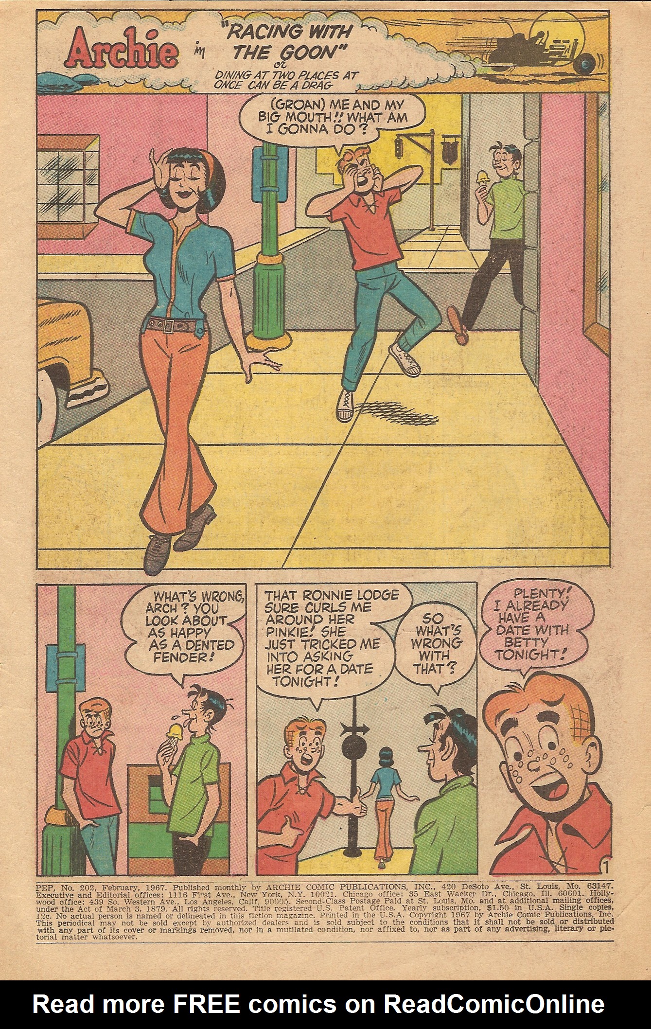 Read online Pep Comics comic -  Issue #202 - 3