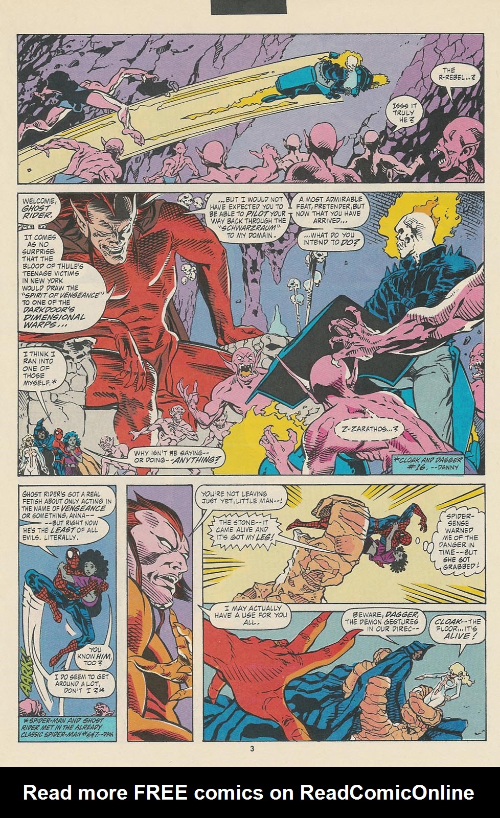 Read online Cloak and Dagger (1990) comic -  Issue #18 - 4