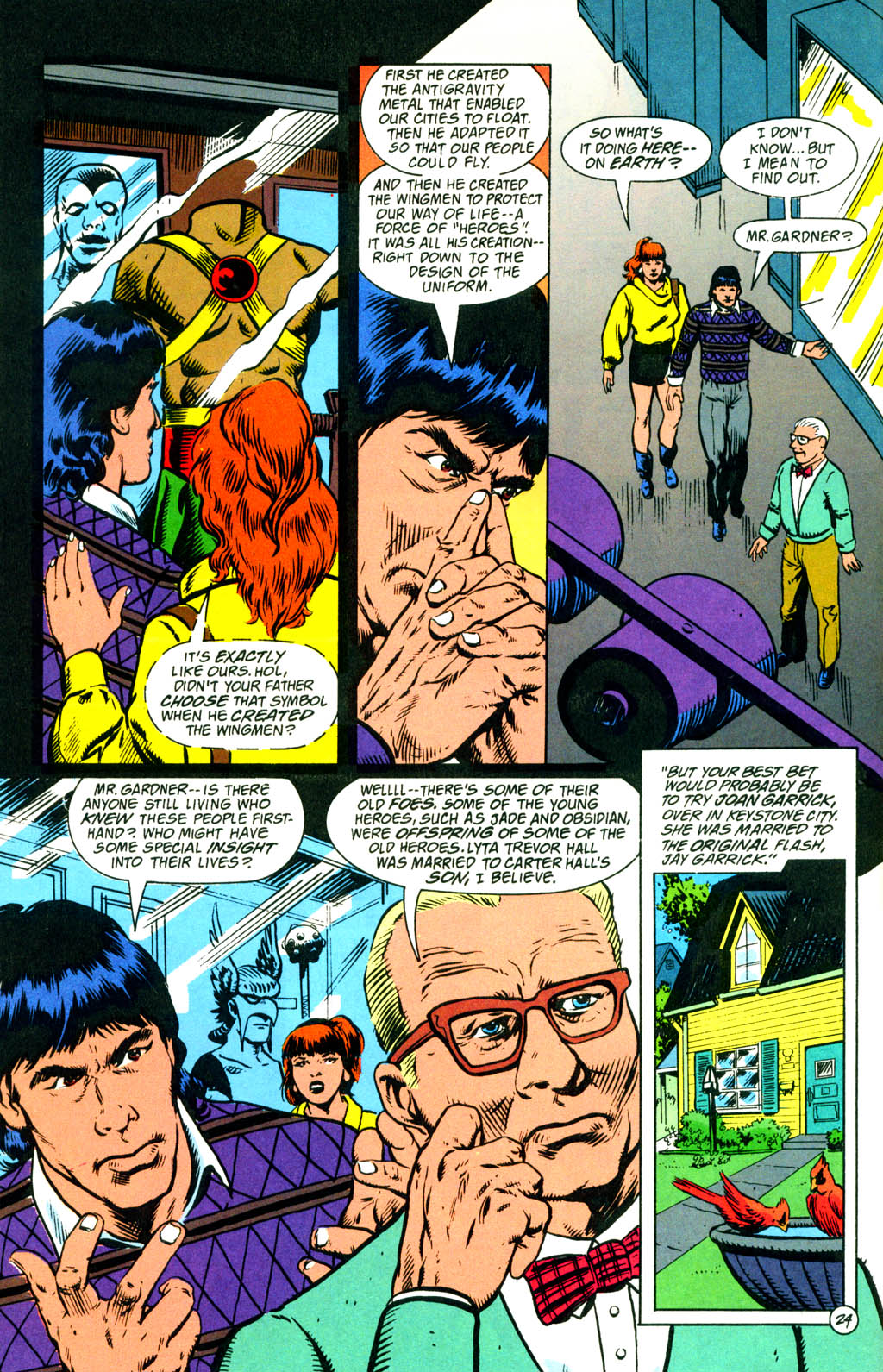 Read online Hawkworld (1990) comic -  Issue # _Annual 1 - 25