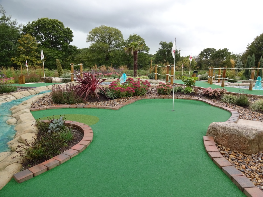 The Ham and Egger Files Adventure Golf at the Four Ashes Golf Centre