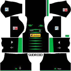 kit dream league soccer 2019 borussia monchengladbach