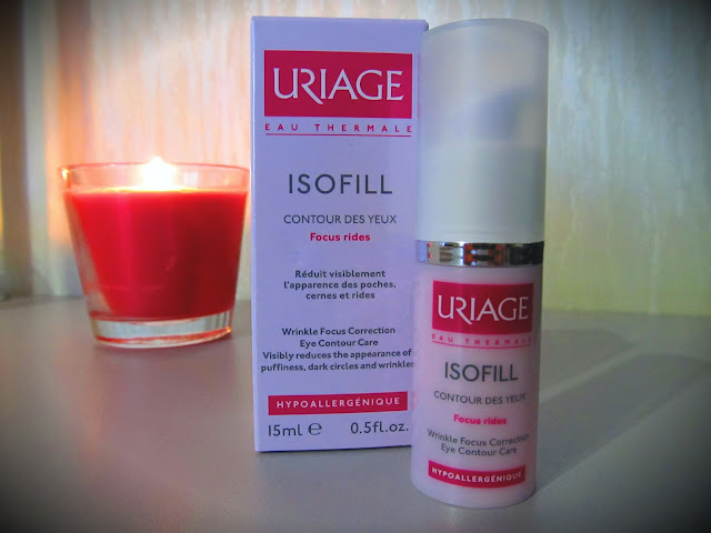 Uriage Isofill wrinkle focus correction eye contour care