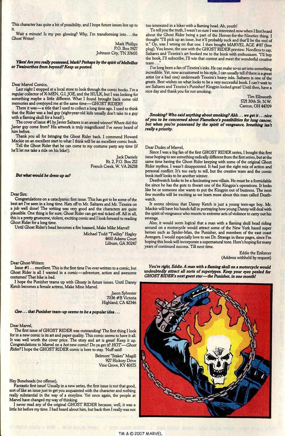 Read online Ghost Rider (1990) comic -  Issue #4 - 33