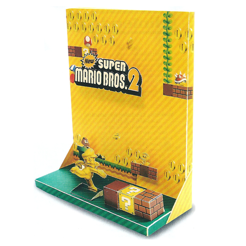 New Super Mario Bros 2 Paper Diorama