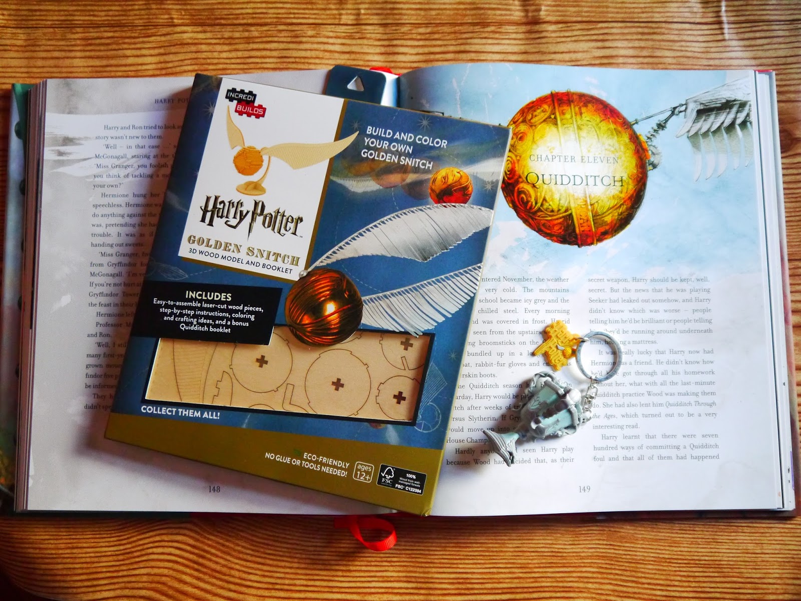 Build A Harry Potter Golden Snitch Dobby Using IncrediBuilds