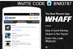 Menghasilkan Uang Lewat Android & iOS via WHAFF Rewards: Penghasilan Online Ribuan Dollar dengan Download Aplikasi