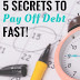 How To Get Out Of Debt Fast On You Own Tips