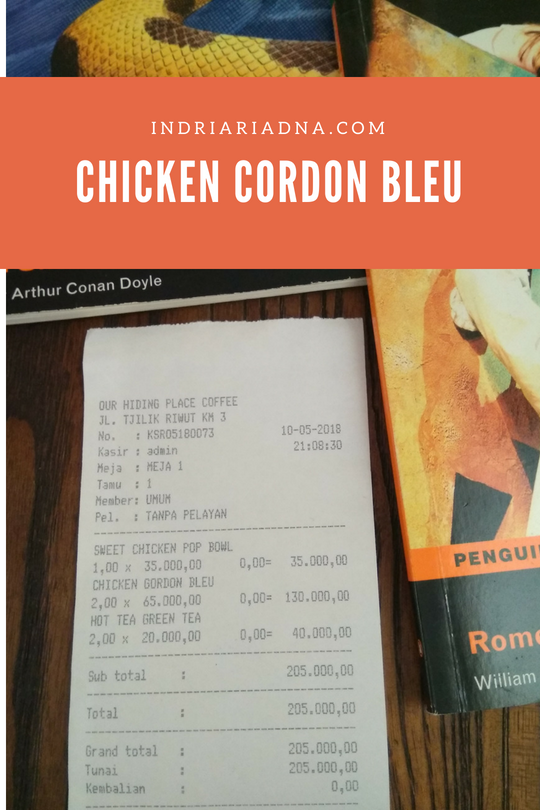 Nyobain Chicken Cordon Bleu di Our Hiding Place Palangkaraya 8 OHP1