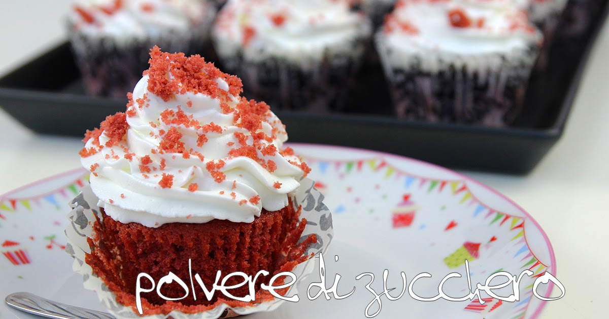 Tutorial e ricetta come fare i red velvet cupcake con frosting per