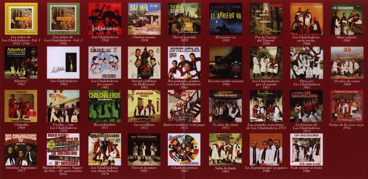 Los Chalchaleros Discografia 50 Materiales Omar Longhi los chalchaleros discografia 50