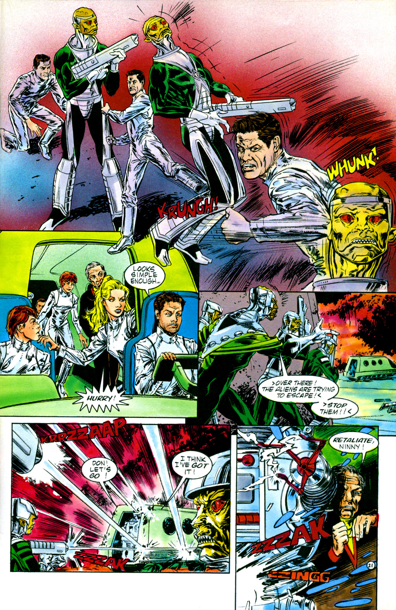 Read online Lost in Space (1991) comic -  Issue #4 - 30