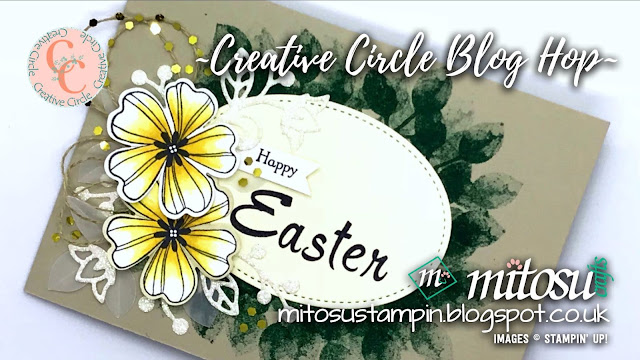 Stampin' Up! Easter Card Idea order craft supplies from Mitosu Crafts UK Online Shop