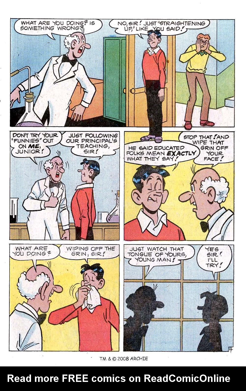 Read online Jughead (1965) comic -  Issue #278 - 23
