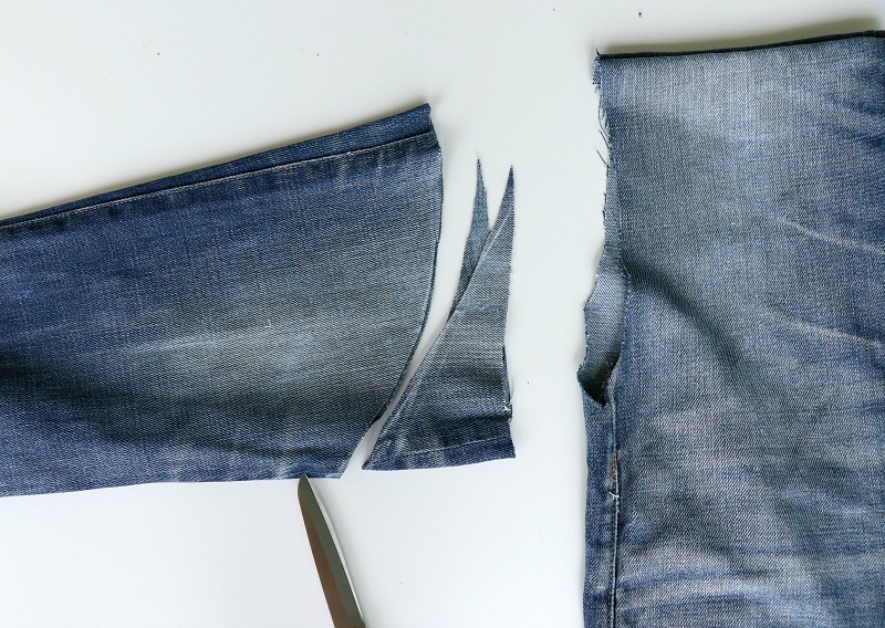 Trash To Couture: DIY: Jeans into Denim Jacket