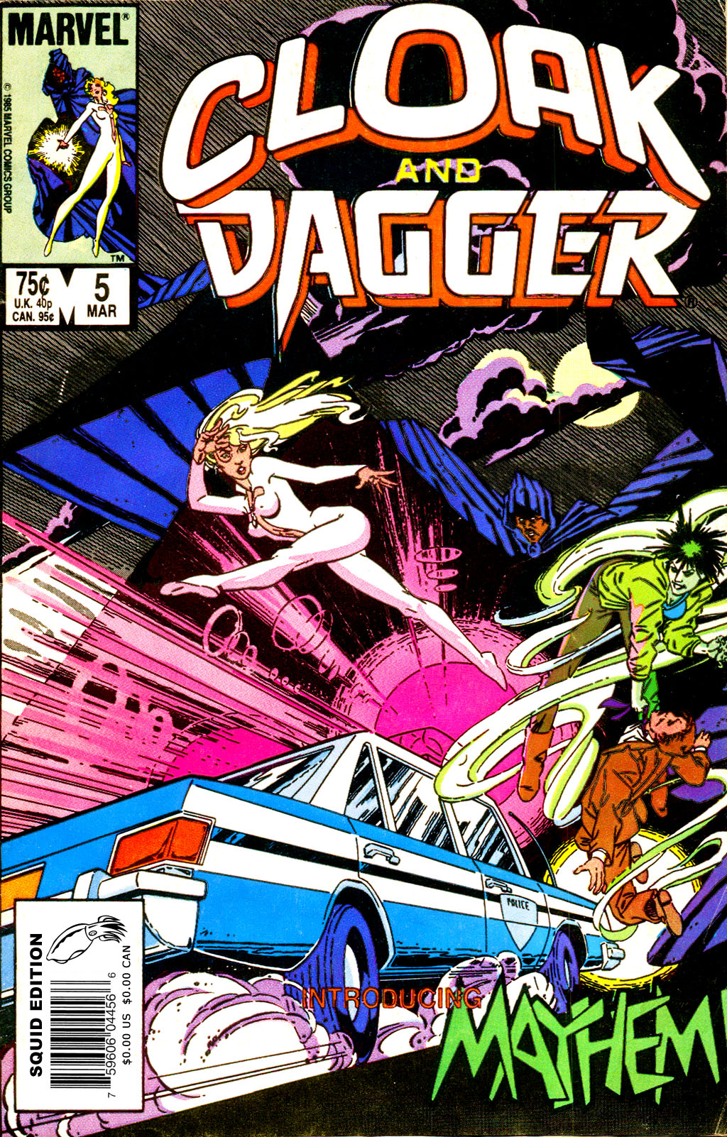 Read online Cloak and Dagger (1985) comic -  Issue #5 - 1