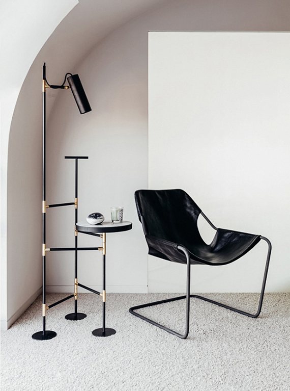 Contemporary seating nook | Felix Forest via Vogue Living