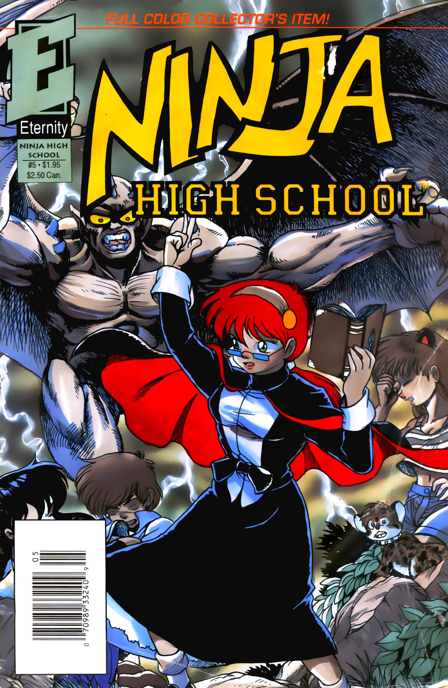 Read online Ninja High School In Color comic -  Issue #5 - 1