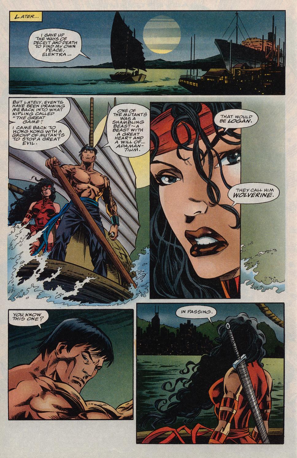 Elektra (1996) Issue #16 - And Ne'er the Twain Shall Meet #17 - English 9