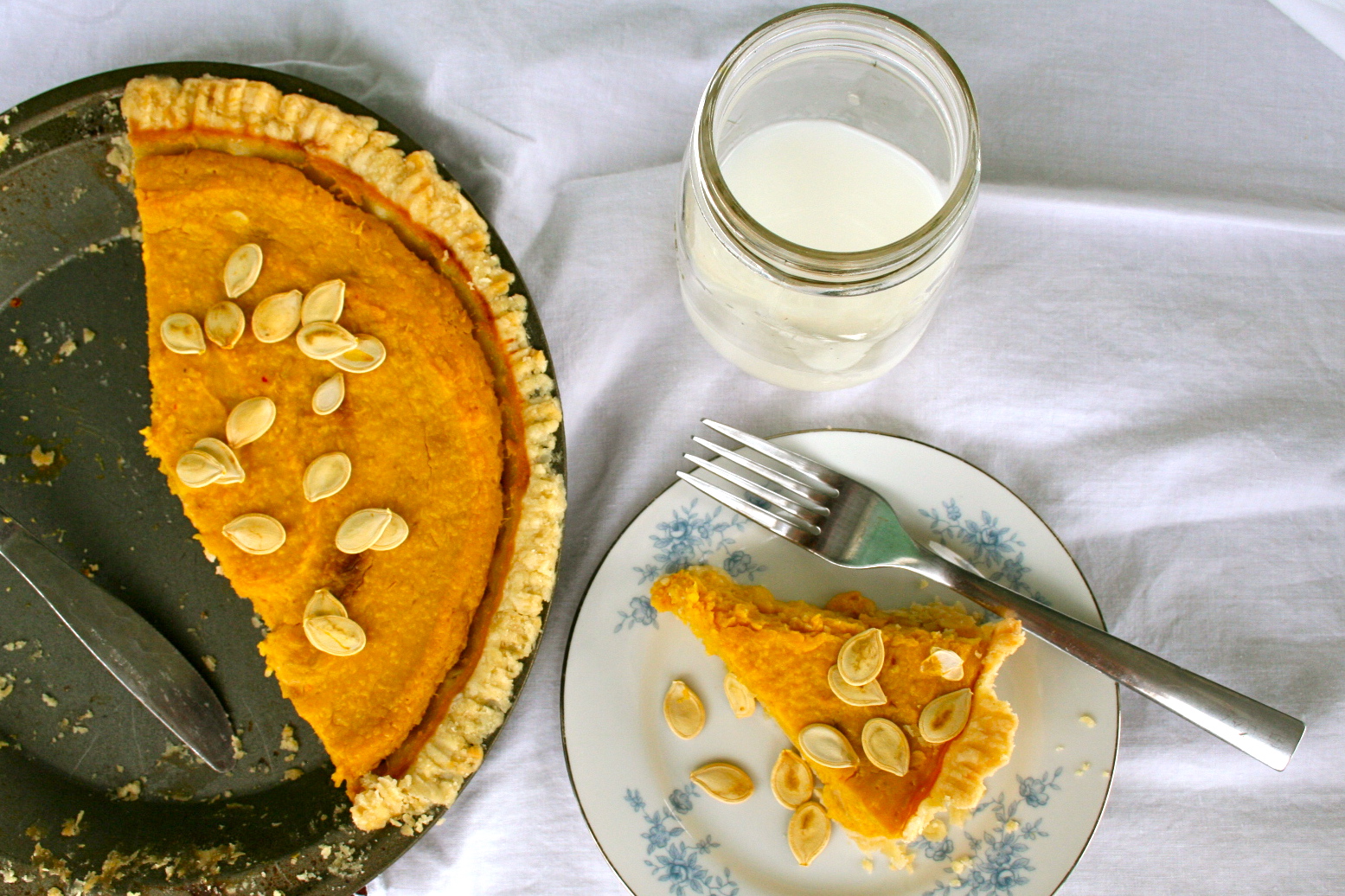Saturdays with Maggy Savory Pumpkin Pie