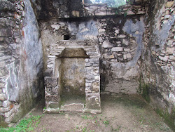 Kitchen evidence in El Palacio, Palenque