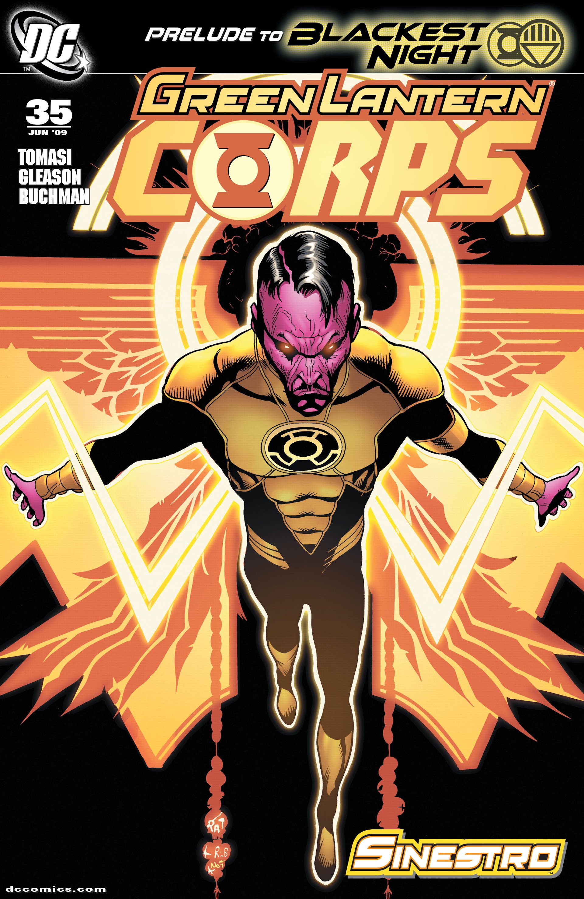 Read online Green Lantern Corps (2006) comic -  Issue #35 - 1