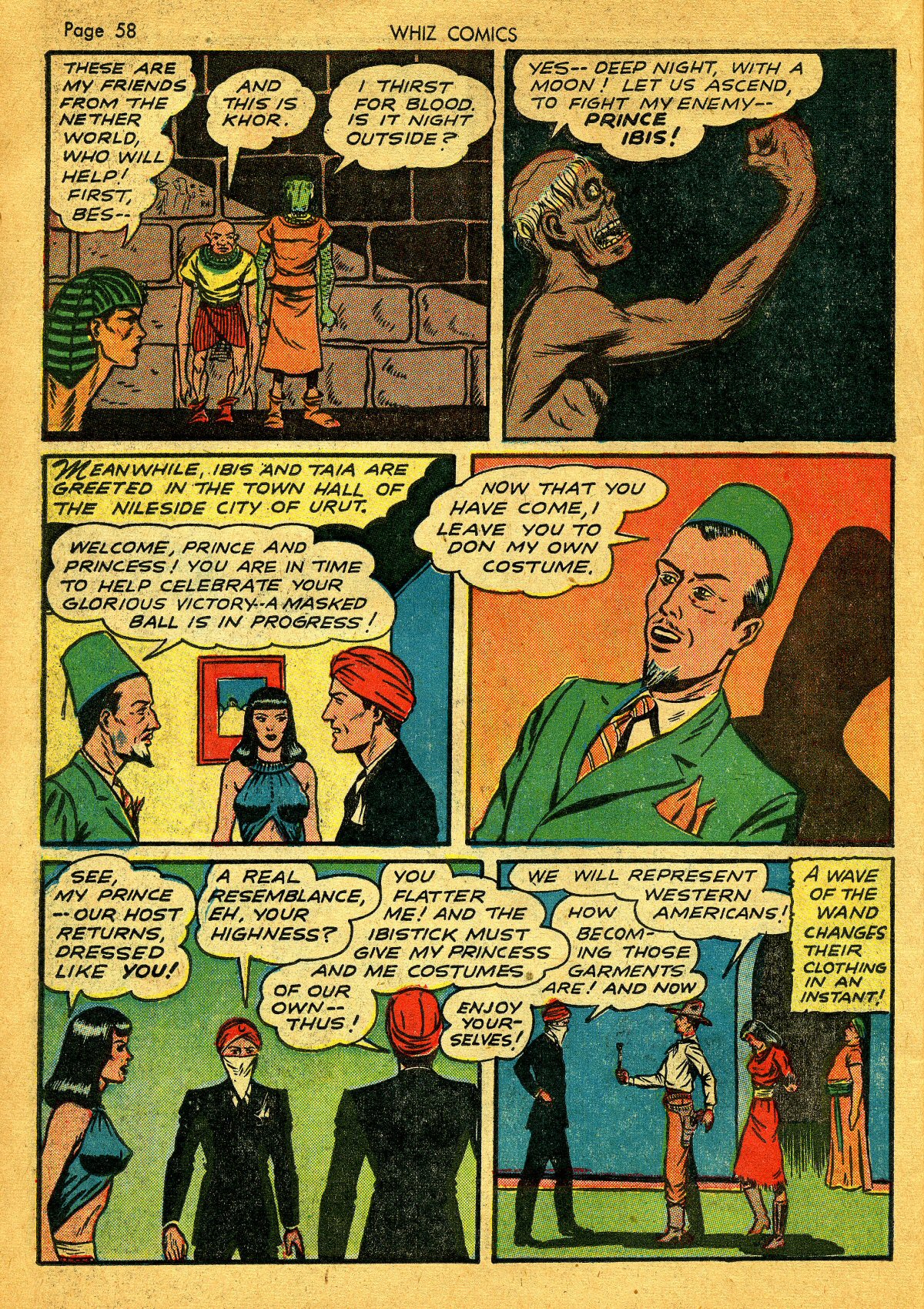 Read online WHIZ Comics comic -  Issue #26 - 58