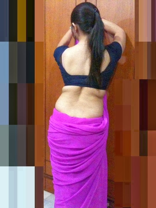 Backless Saree Sexy Photo Saree Fashion