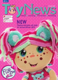 ToyNews 179 - December 2016 | ISSN 1740-3308 | TRUE PDF | Mensile | Professionisti | Distribuzione | Retail | Marketing | Giocattoli
ToyNews is the market leading toy industry magazine.
We serve the toy trade - licensing, marketing, distribution, retail, toy wholesale and more, with a focus on editorial quality.
We cover both the UK and international toy market.
We are members of the BTHA and you’ll find us every year at Toy Fair.
The toy business reads ToyNews.