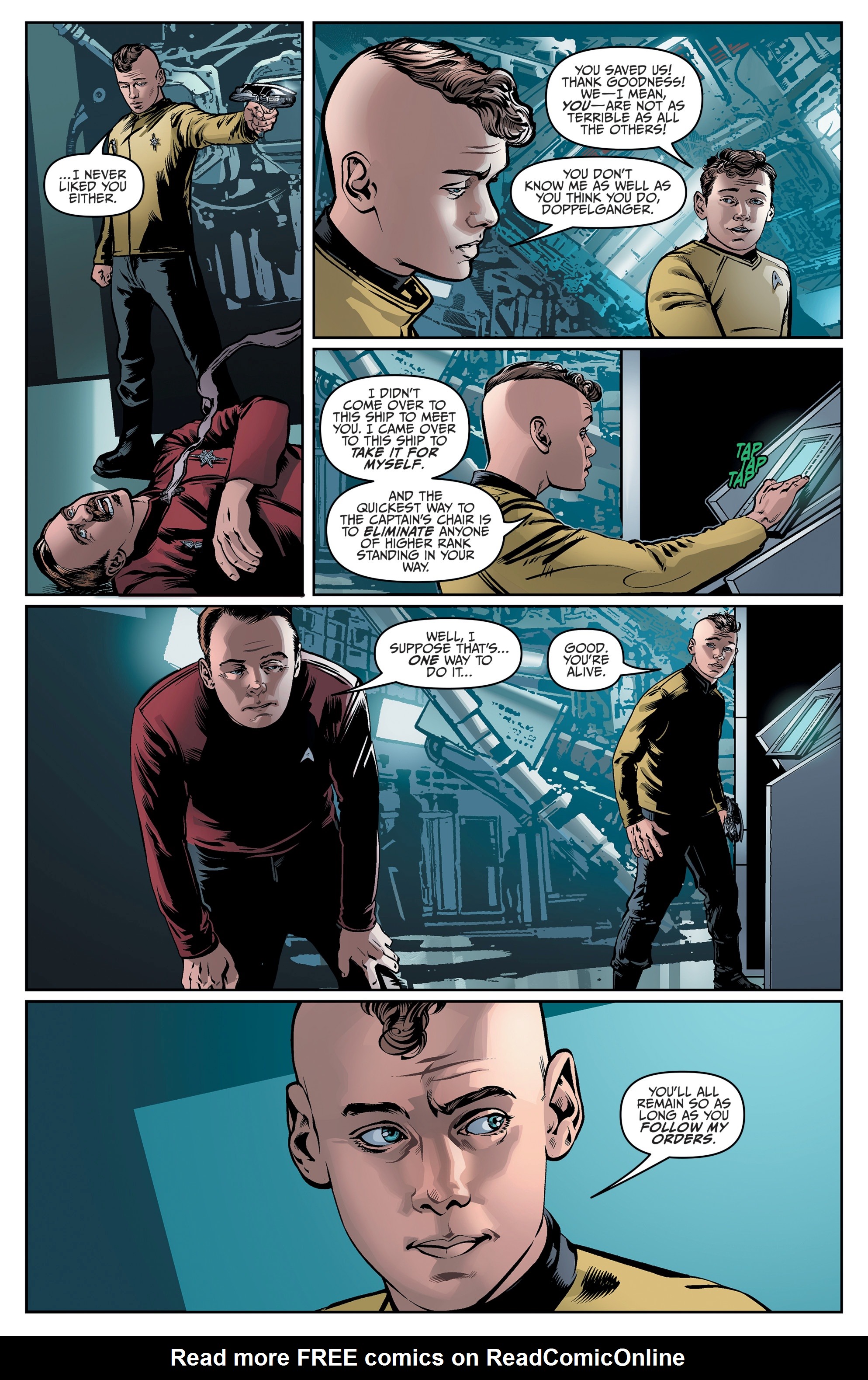 Read online Star Trek (2011) comic -  Issue #51 - 15