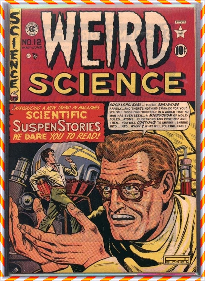 CAPAS DE GIBI  COVERS COMICS-EC COMICS TERROR-FUNNY-Weird Science
