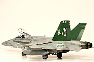 F/A-18C Hornet VFA-125 Rough Raiders, NJ300 - 1/48 Hasegawa kit