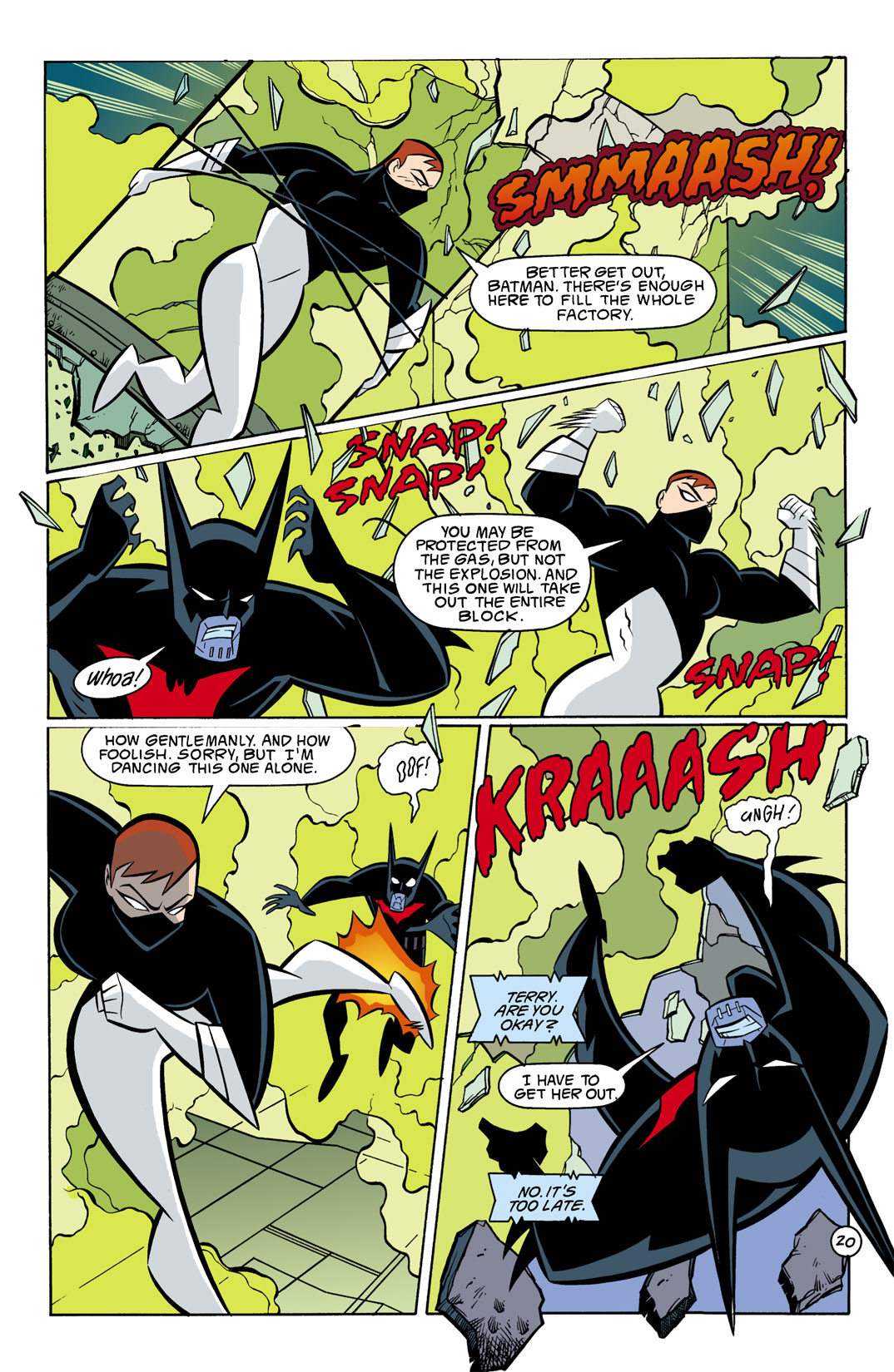 Read online Batman Beyond [II] comic -  Issue #8 - 21