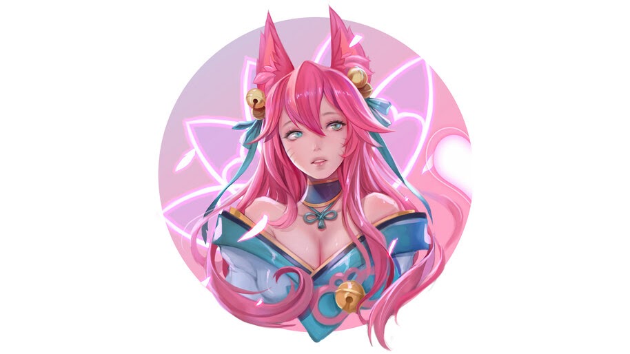 Ahri, Spirit Blossom, LoL, 4K, #7.2317