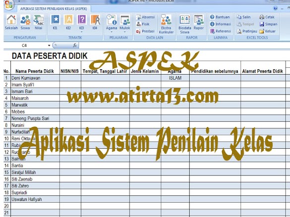 Aplikasi Sistem Evaluasi Kelas ( Aspek ) Madrasah Ibtidaiyah ( Mi )
Terbaru
