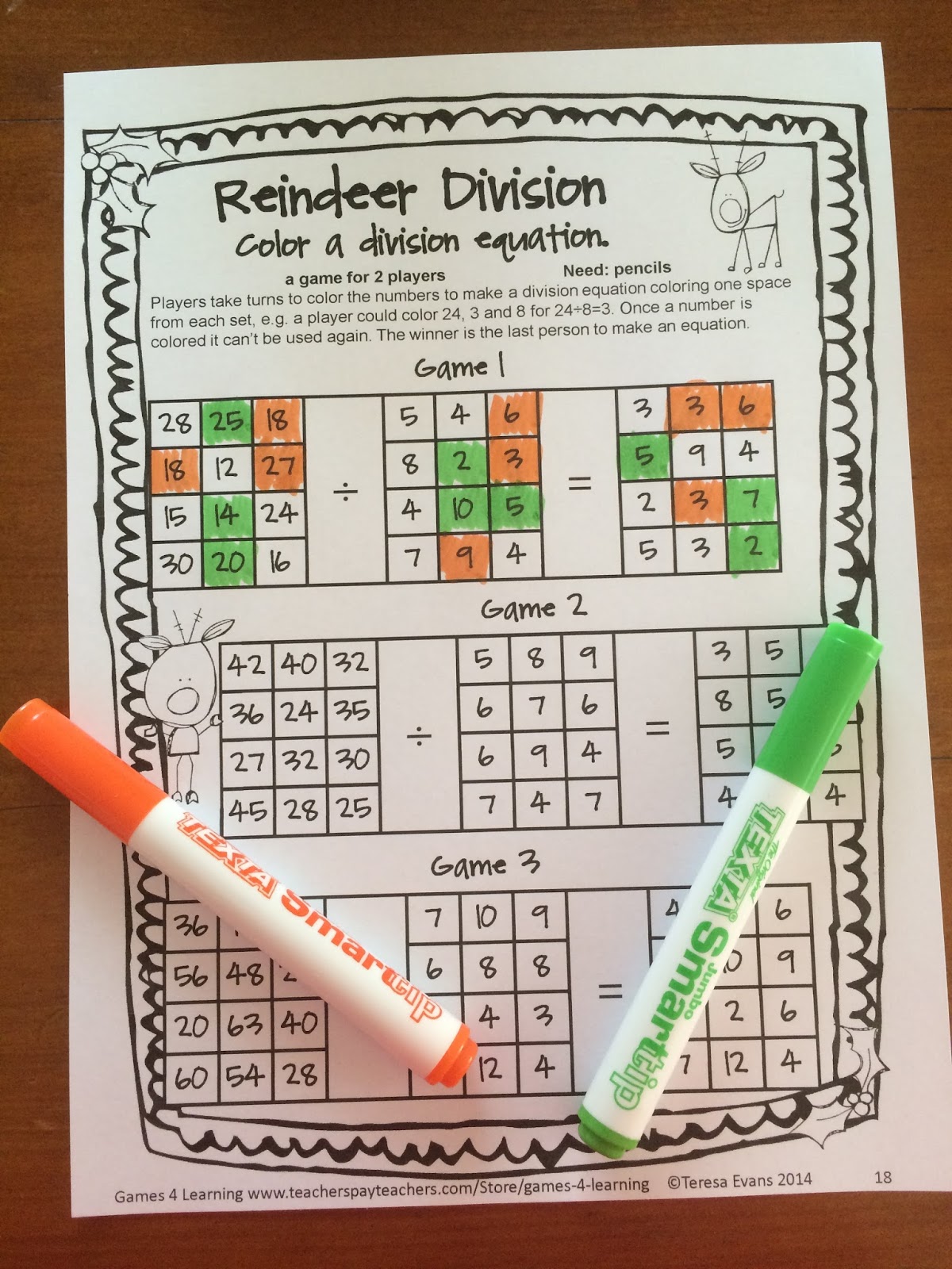 Fun Games 4 Learning: Christmas Math Fun FREEBIE - Limited Time