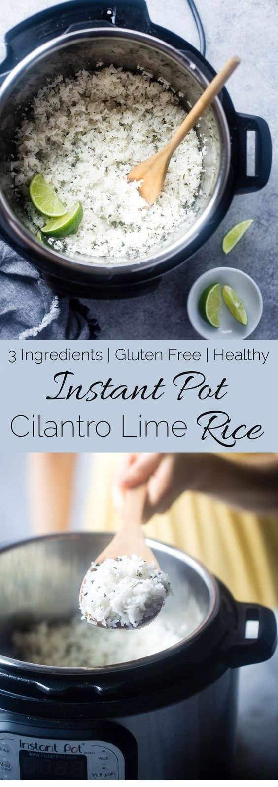 Cilantro Lime Instant Pot Rice