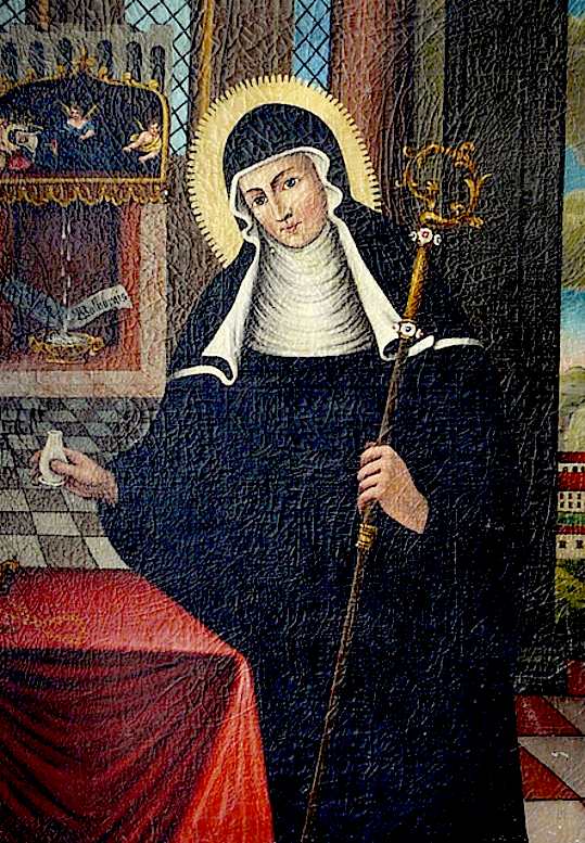 St. Walburga Missionary, Benedictine Nun, and First Woman Author in