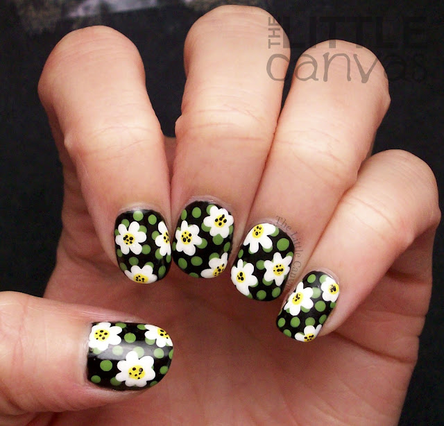 Daisies Inspired by Wondrously Polished - The Little Canvas